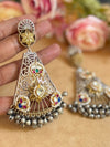 FANAH PACHI KUNDAN EARINGS image 0