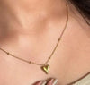 A-Anti Tarnish Golden Chain Necklace with Pendant for GirlsWomen - Perfect for Gifting & for Parties & Special Occasions image 0