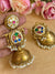 AARZOO PACHI KINDAN EARINGS image 0