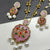 RAJWADI SET WITH EARINGS(pink) image 0