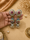 Kundan jhumka