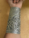 A-GERMAN SILVER BEAUTIFUL HANDCUFF(SINGLE) image 0