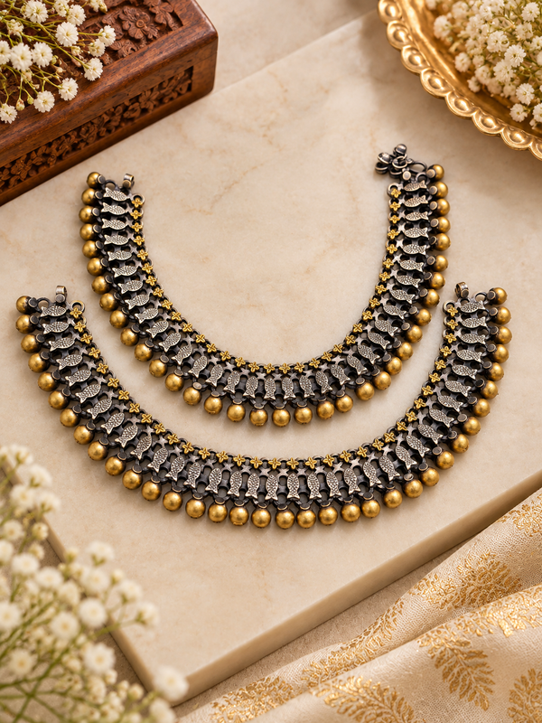 German silver Payal