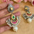 MOTI CHAND PACHI KUNDAN EARINGS image 0