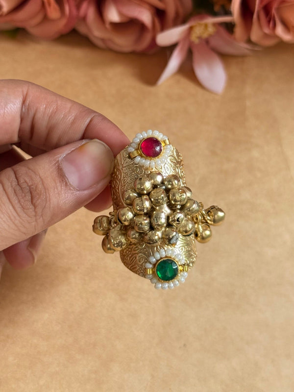 A-adjustable golden ring image 1