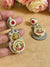 ISHARA PACHI KUNDAN EARINGS image 0