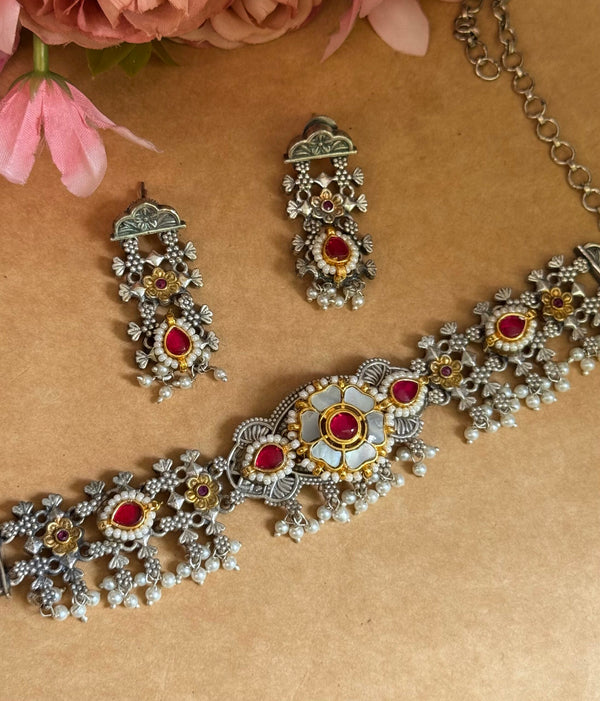 A-KUNDAN AAINA CHOKER image 1