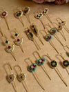 NEEDLE KUNDAN EARCUFF image 0