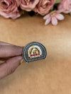 Kundan adjustable ring image 0