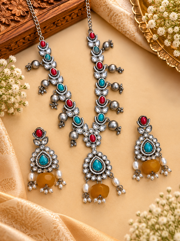Malti colour necklace hi hi