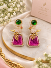 Statement bird earrings