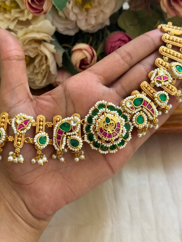 Pachi Kundan choker image 1