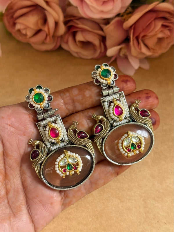 KHWAB KUNDAN EARINGS image 0