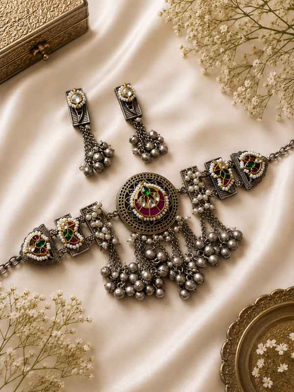 Kundan choker