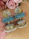 A-DUALTONE SEATALE JHUMKAS image 0