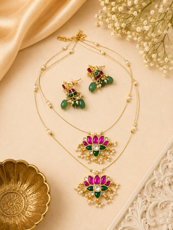2liyer invisible necklace