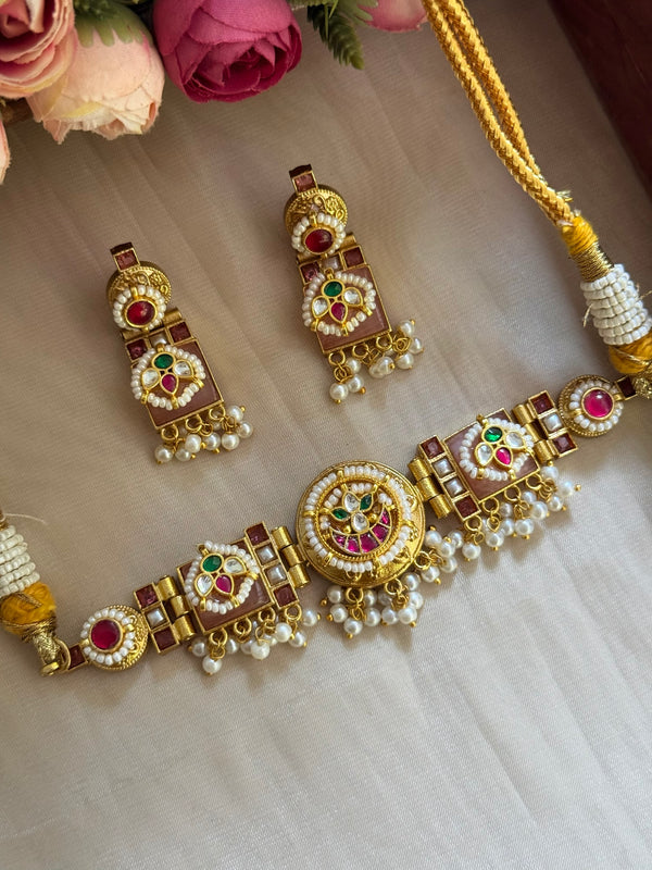 A-Kundan choker image 0