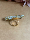 A-golden adjustable ring image 1