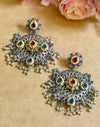 URVI PACHI KUNDAN EARINGS image 0