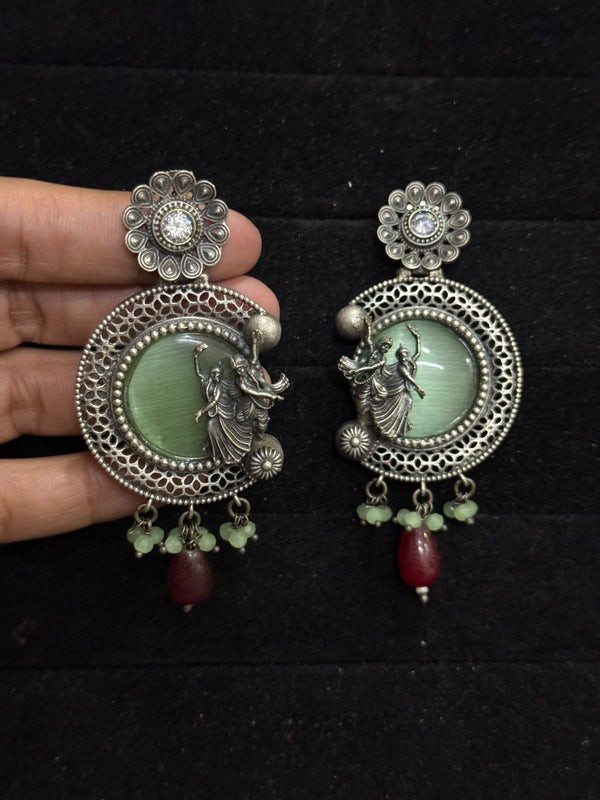 Rustic Glow Earrings image 0