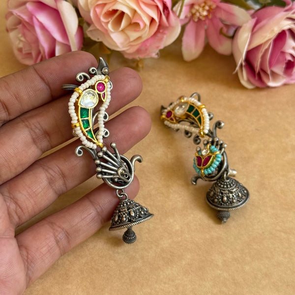 SAIFI PACHI KUNDAN EARCUFF image 0