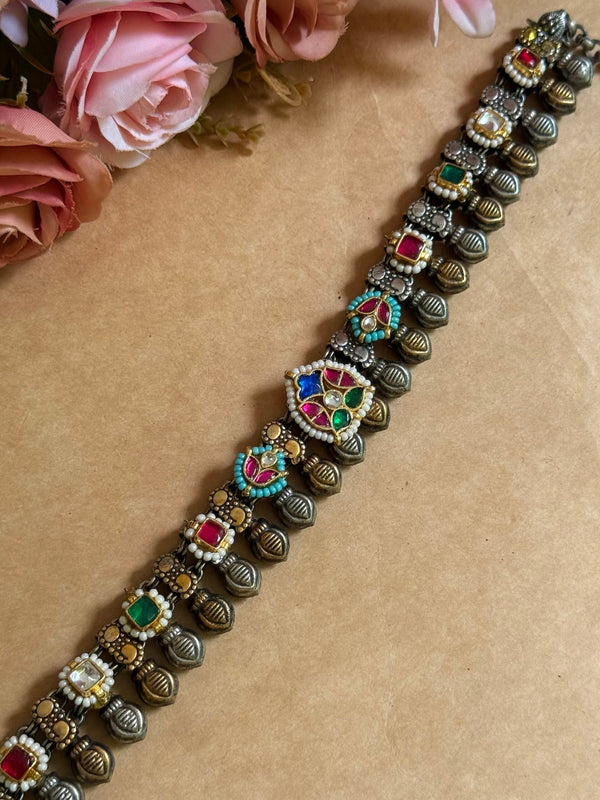 pachi Kundan choker image 0