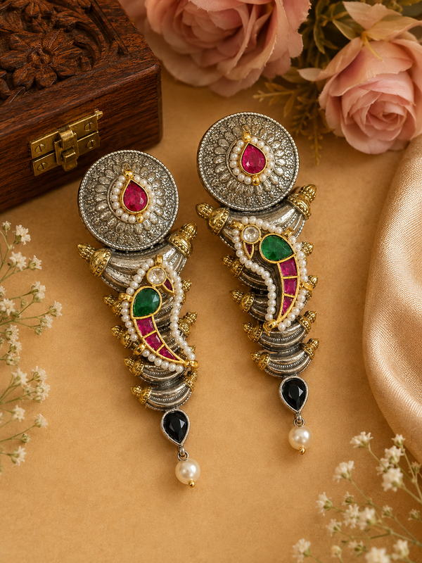 Kundan earrings