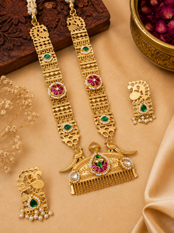 Kangi long necklace