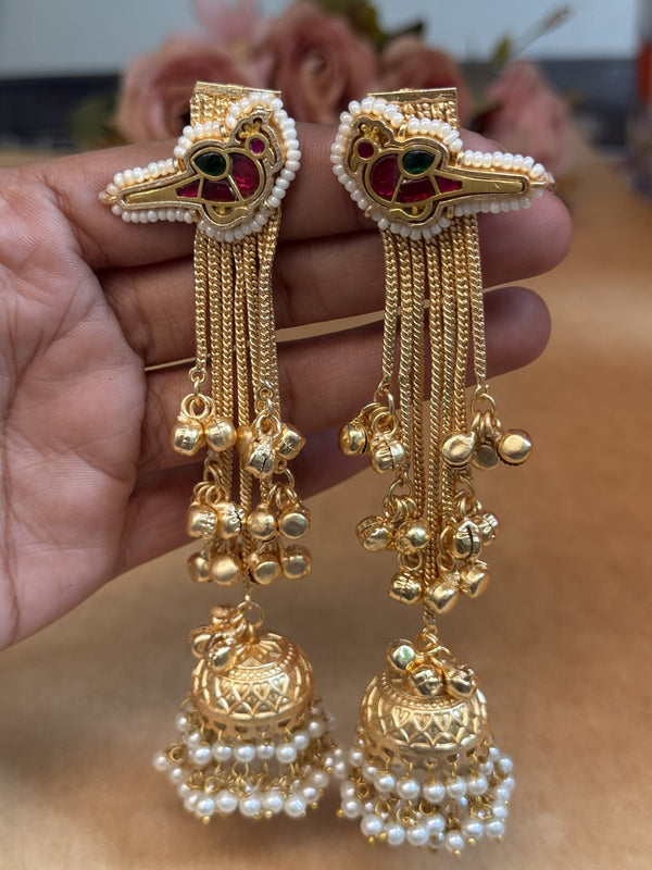 kashmiri bird Jhumkas image 0
