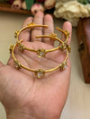 adjustable flower bangles image 1