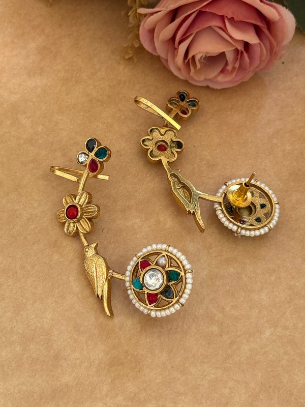 GOLDEN BIRD EARCUFF image 1