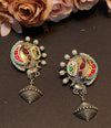 SAFARNAMA PACHI KUNDAN EARINGS image 1