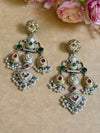 SRIVALLI PACHI KUNDAN EARINGS image 0