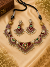 Chandni Ruby stone necklace