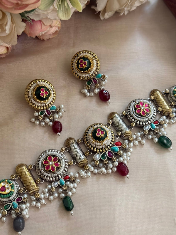 Pachi Kundan necklace