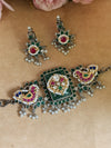 RANGEEN PACHI KUNDAN CHOKER image 0