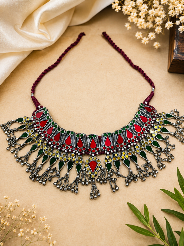 Mirror necklace