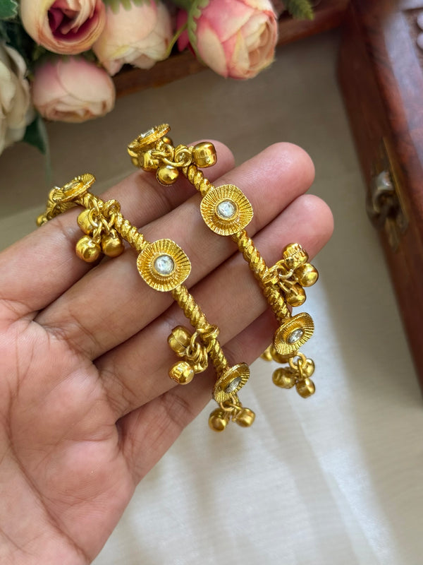A-adjustable Ghungroo bangles image 0