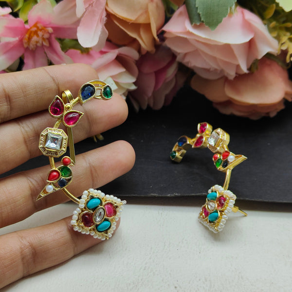 PREMIUM EARCUFF WITH MONALISA STONE image 1