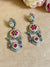 LAZMI PACHI KUNDAN EARINGS image 0