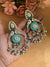 ILLUMINATE ETHNIC EMERALD STONE EARINGS image 0
