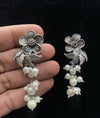 FLOWER MOTI EARINGS image 0
