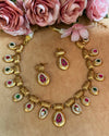 Kundan necklace image 1