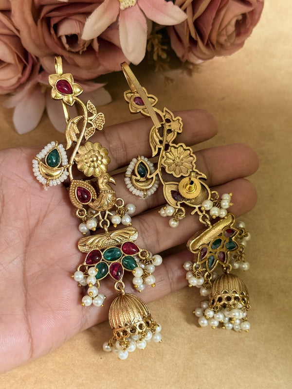 A-Kundan ear cuff image 1