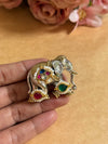 HATHI PACHI KUNDAN RING image 0