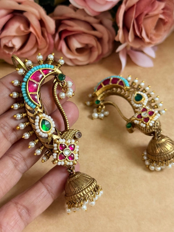 A-Kundan ear cuff image 1