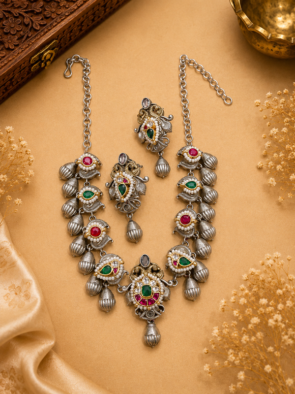 Shiddat Kundan Necklace
