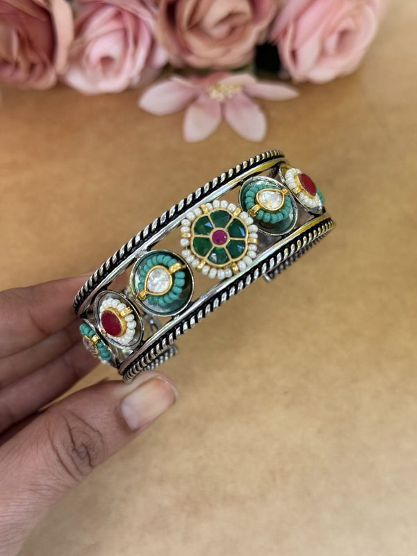 A-adjustable Kundan kada image 0