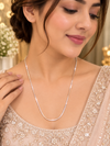 German silver plain chain