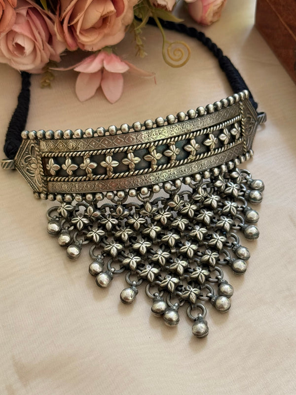 A-German silver Aad choker image 0